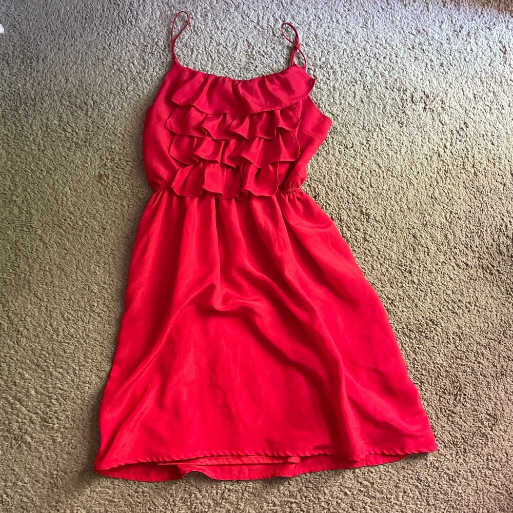 Cute red sundress